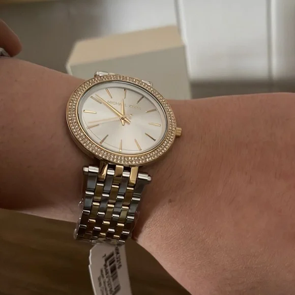 MICHAEL KORS Women's Two - Tone Bracelet Watch , 39mm - Picture 5 of 10